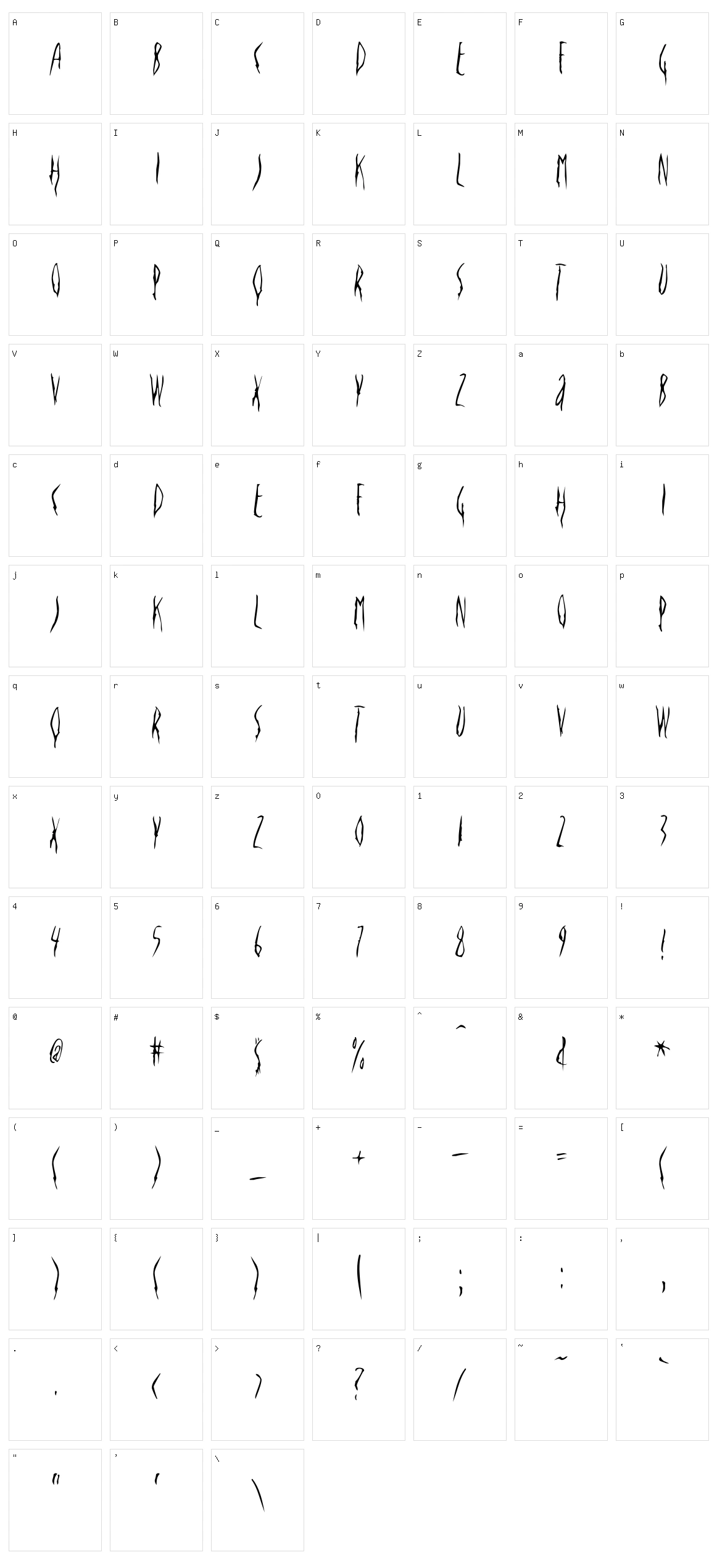 Deportees Character Set