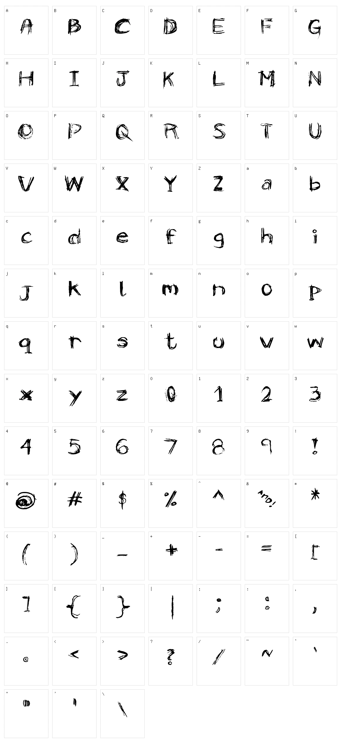 Smile Character Set