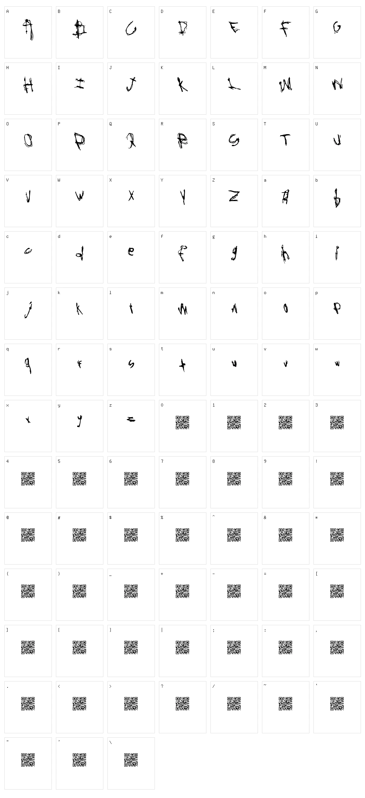 Rock Bait Character Set