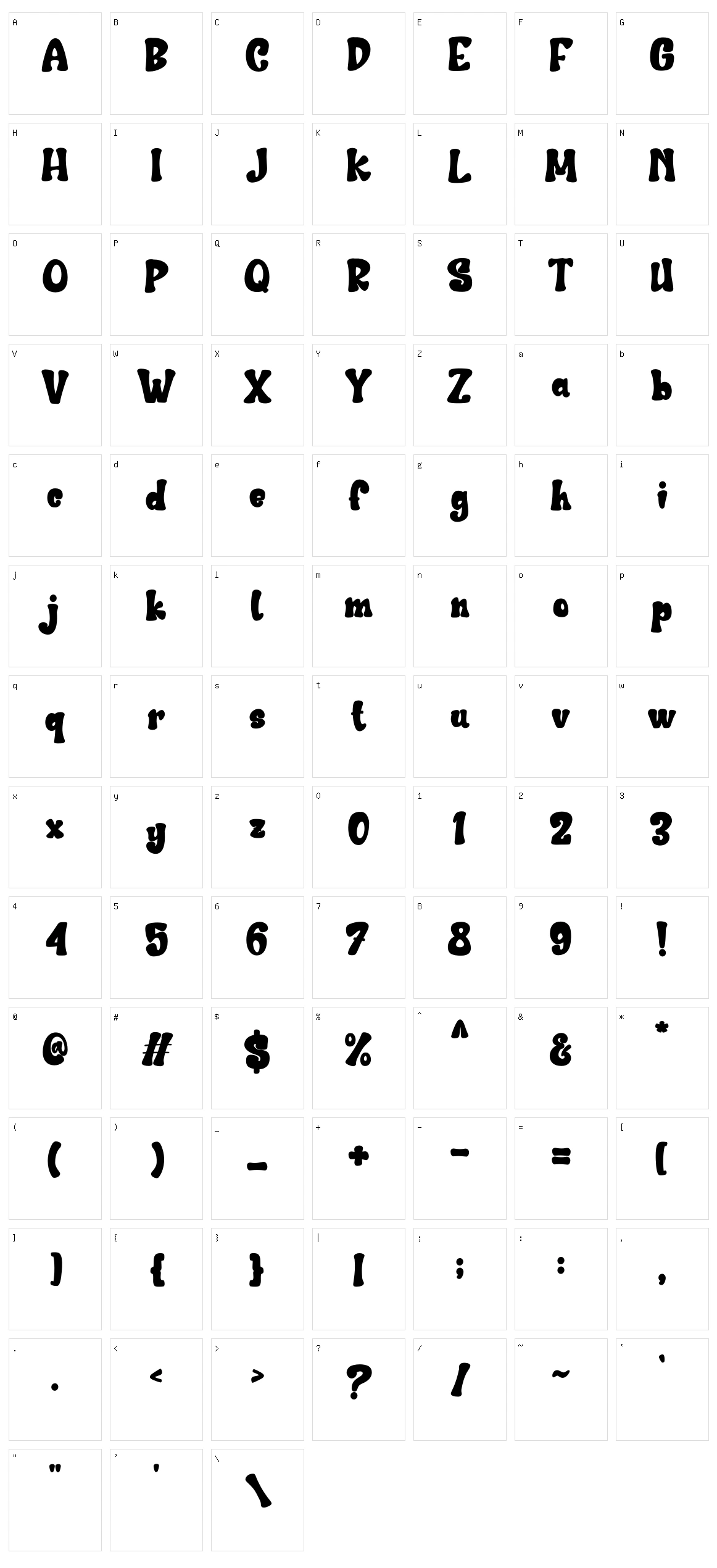 Sweet Spooky Character Set