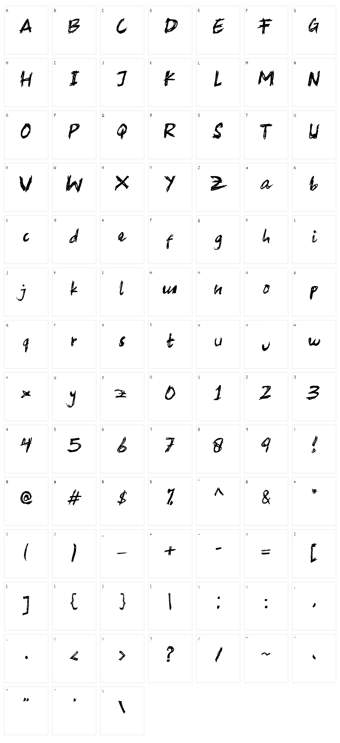 Nalalanda Character Set