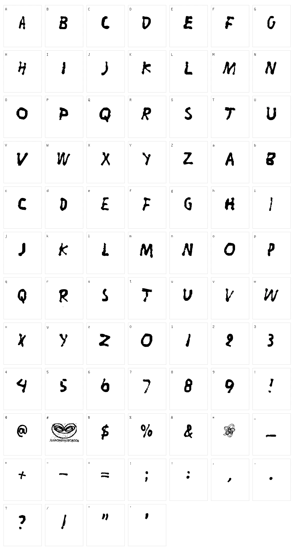 Liitu Character Set