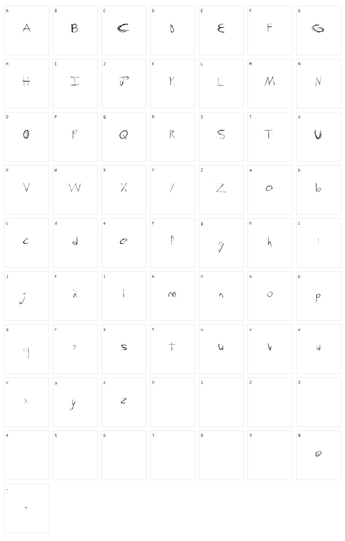 Screw This Character Set
