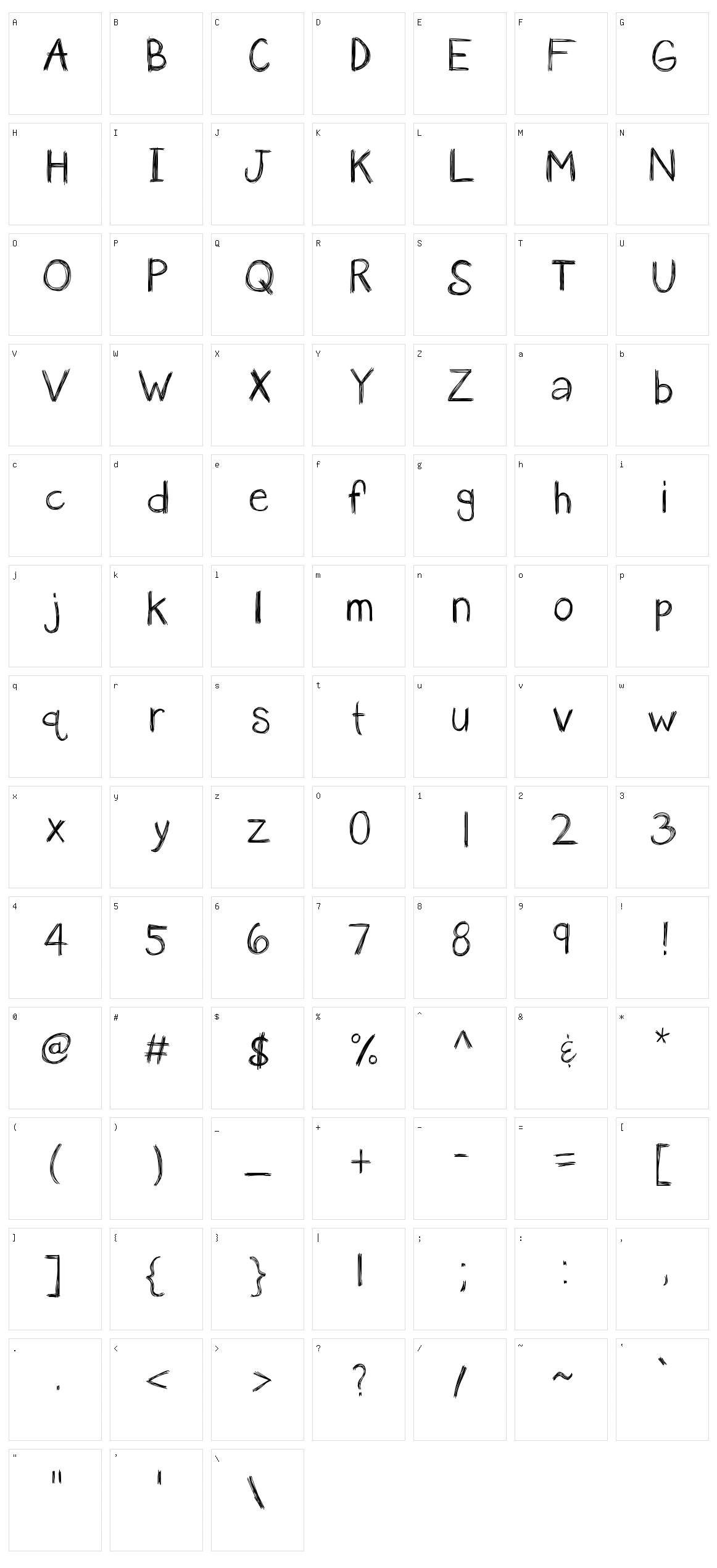 KB an Avoxlost Character Set