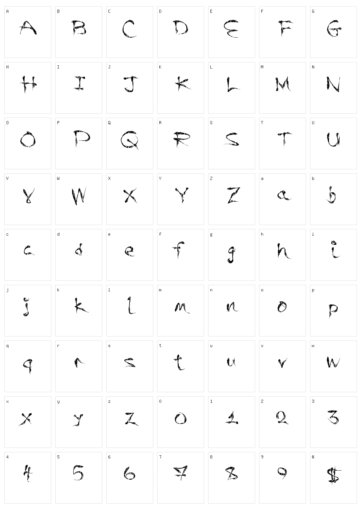 Ready Made Character Set