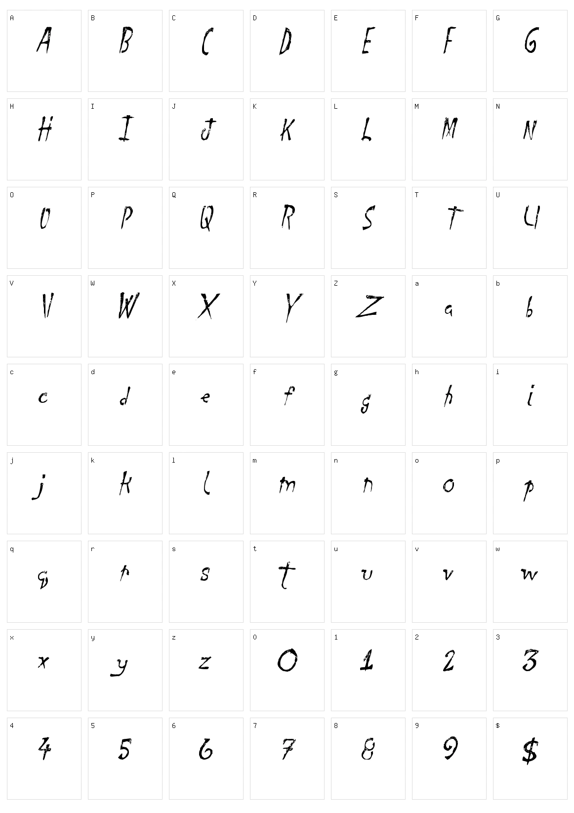 Final Days Character Set