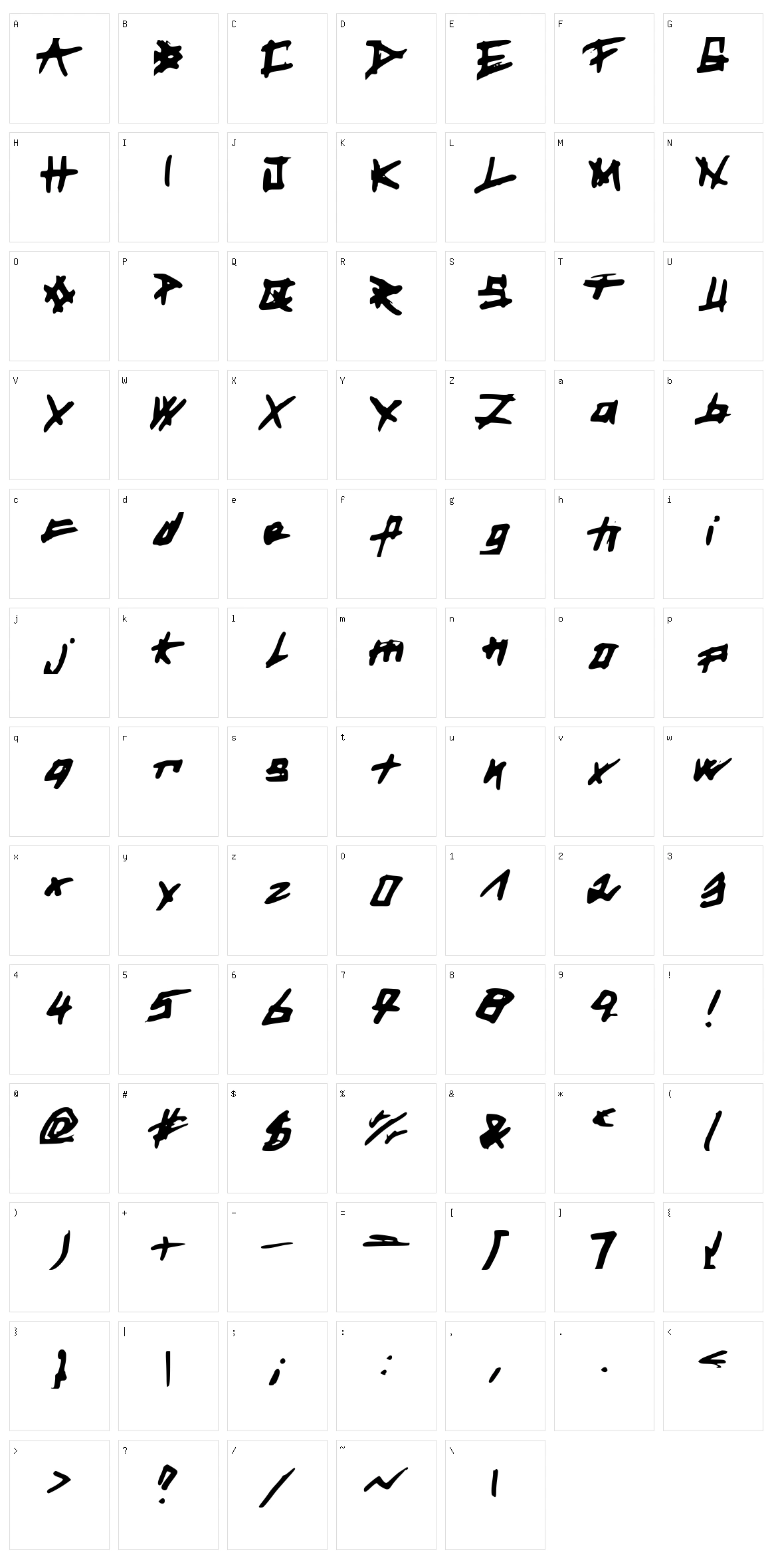 Eyes See Souls Character Set