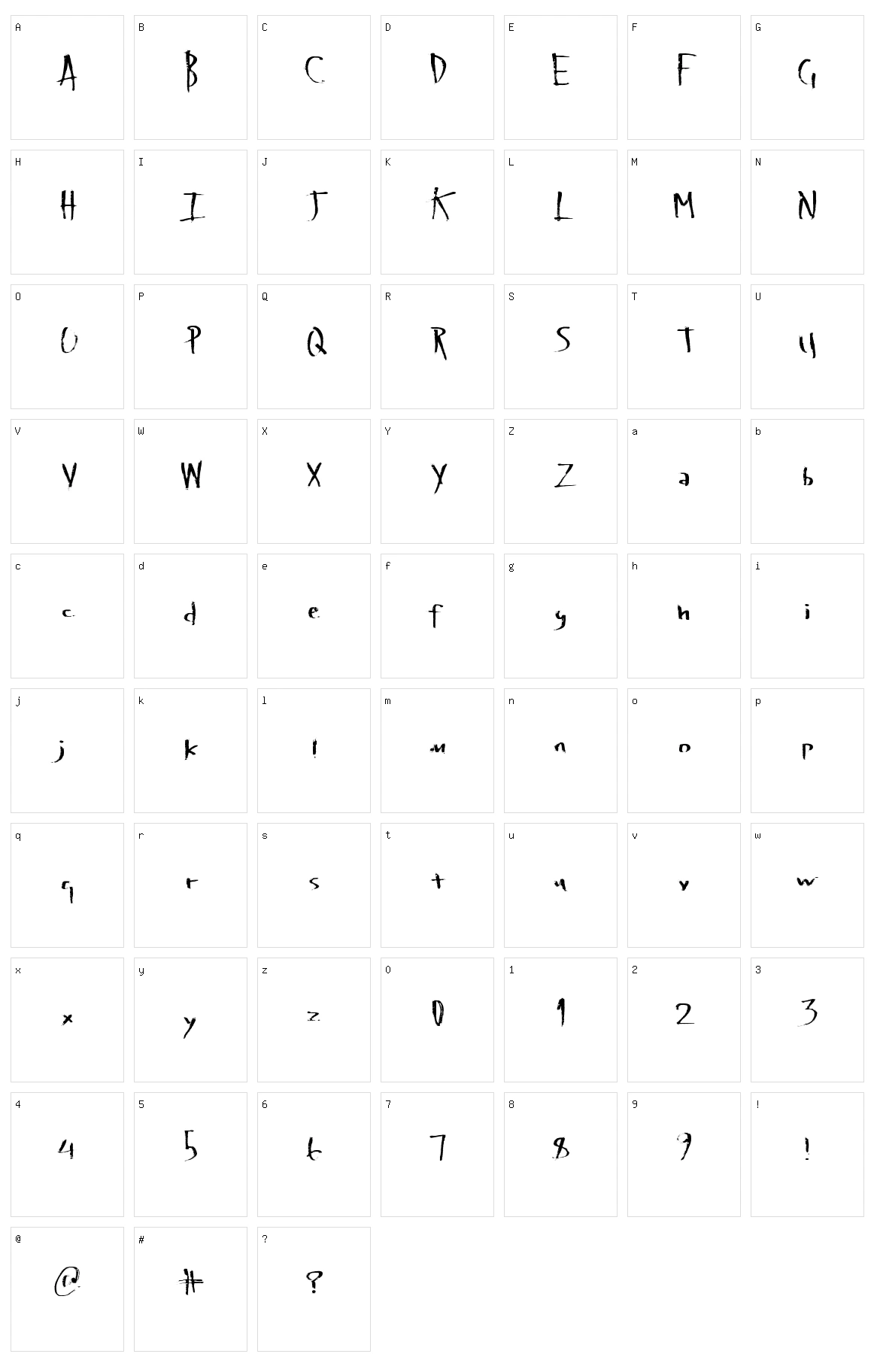 Late Vaping Character Set