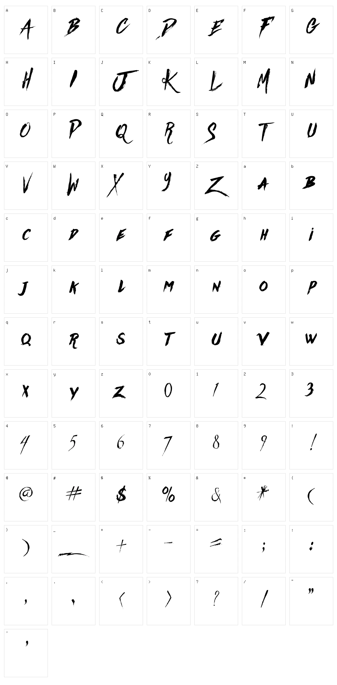Againts Character Set