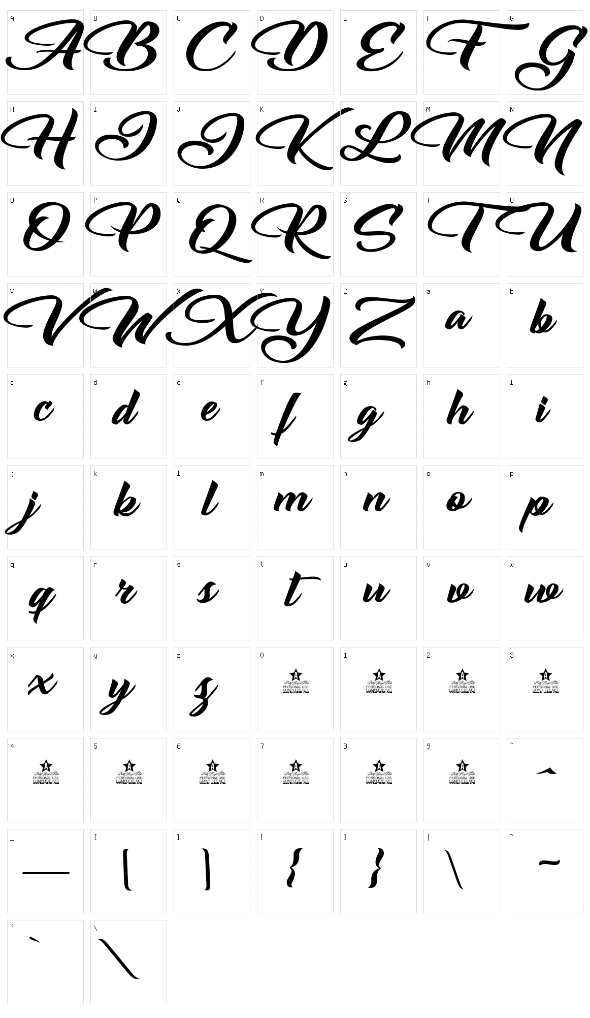 Emotional Rescue Character Set