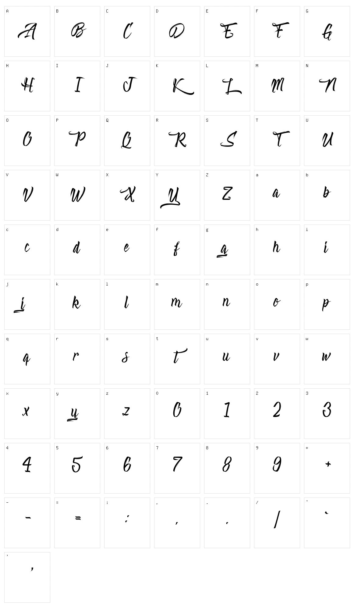 Absolute Character Set