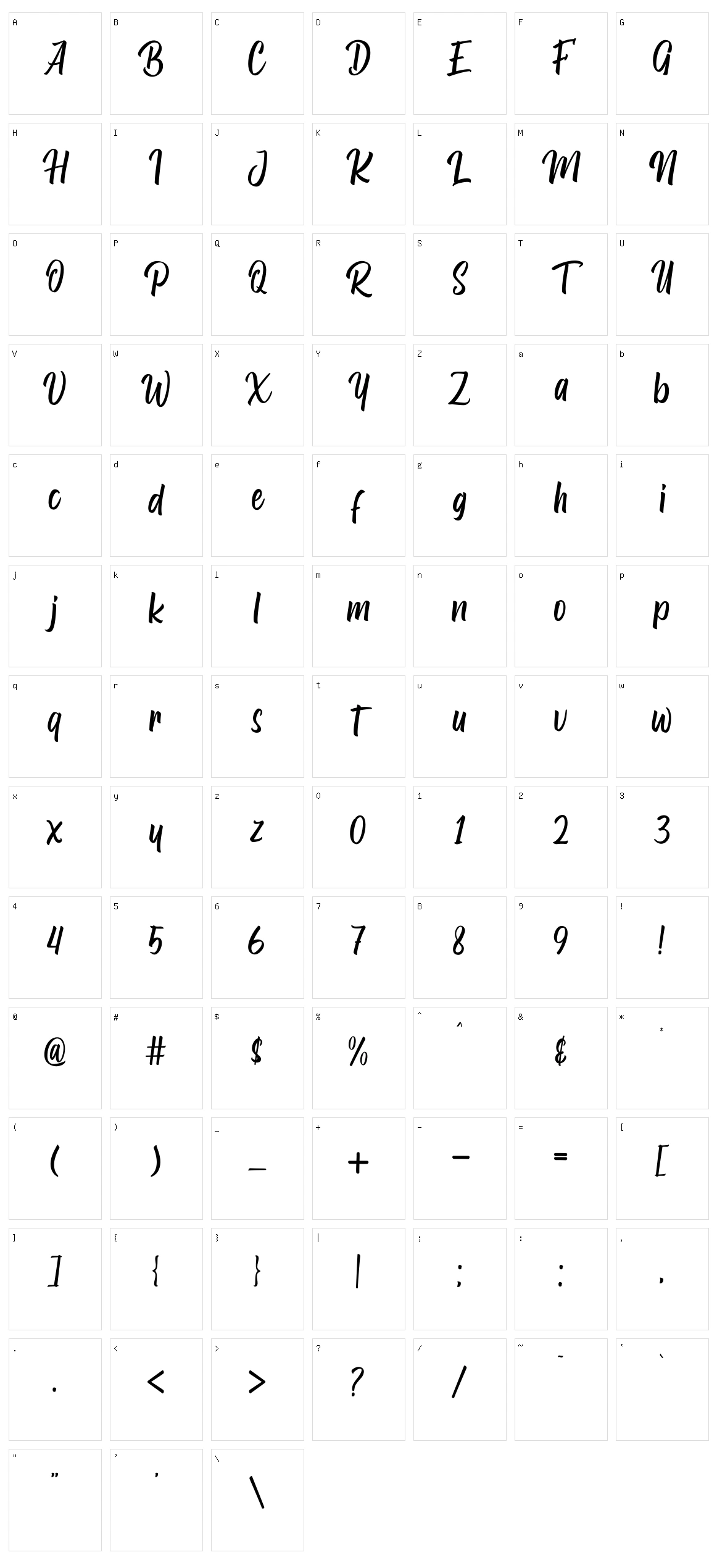 Berkah Ramadhan Character Set