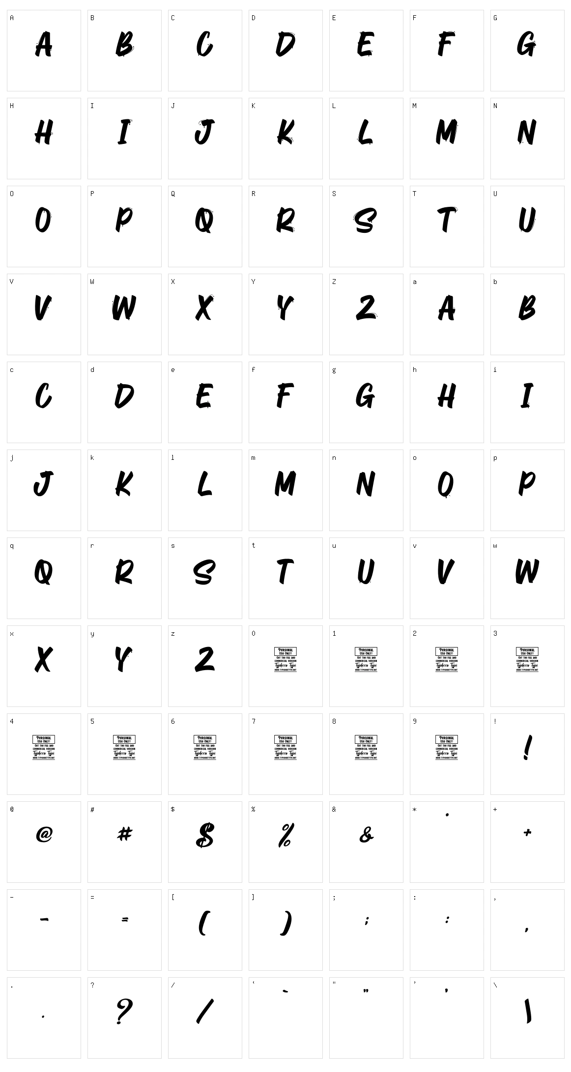 Lazy Tuesday Character Set