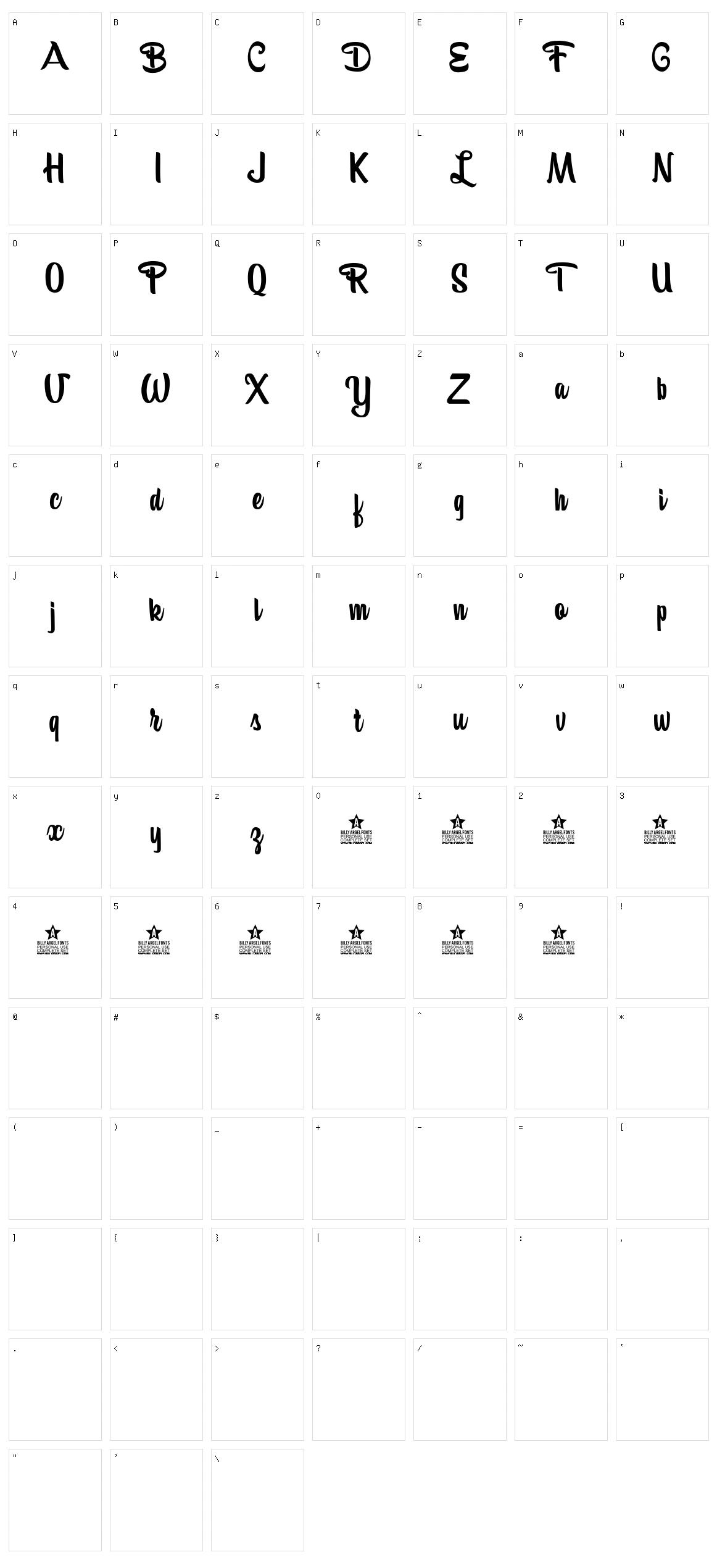 Bananas Character Set