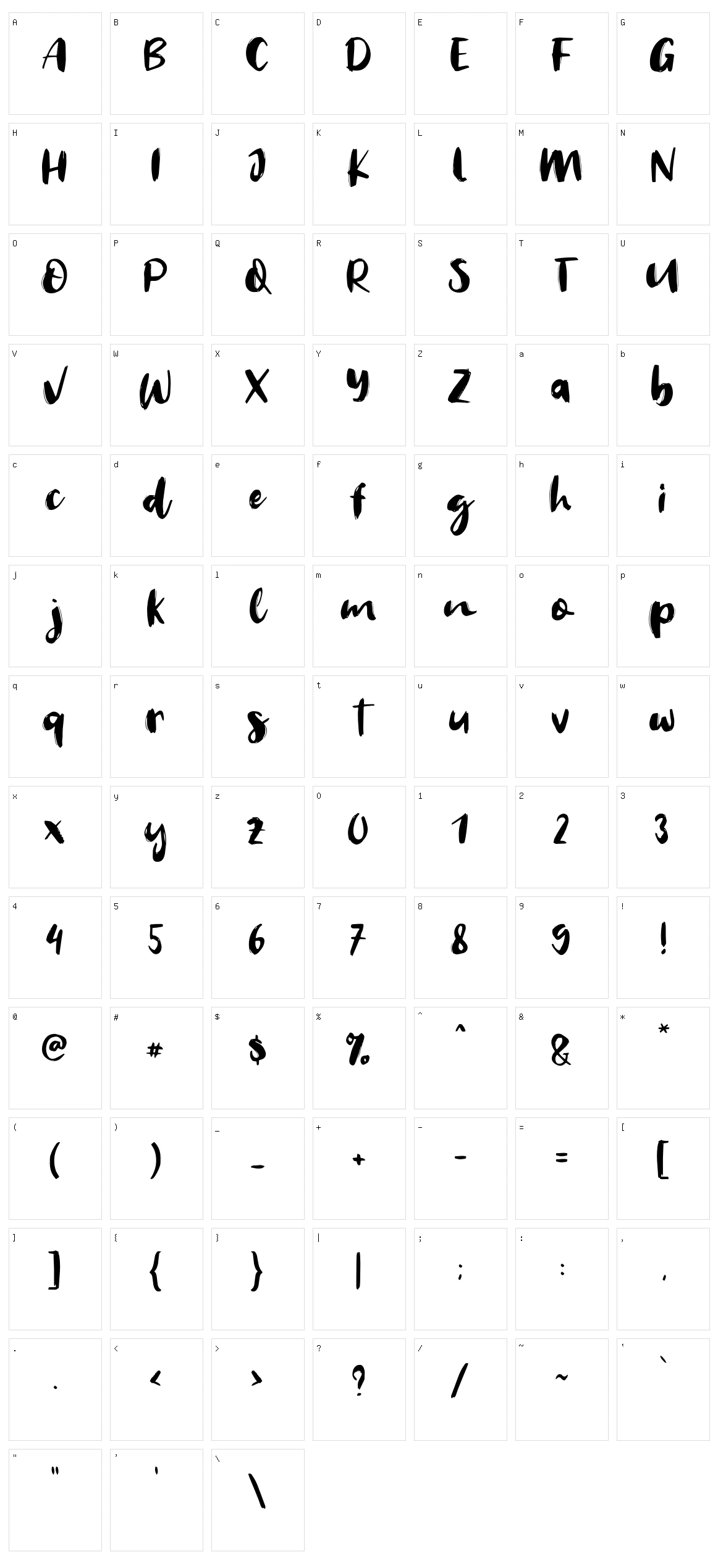Welcome 2019 Character Set