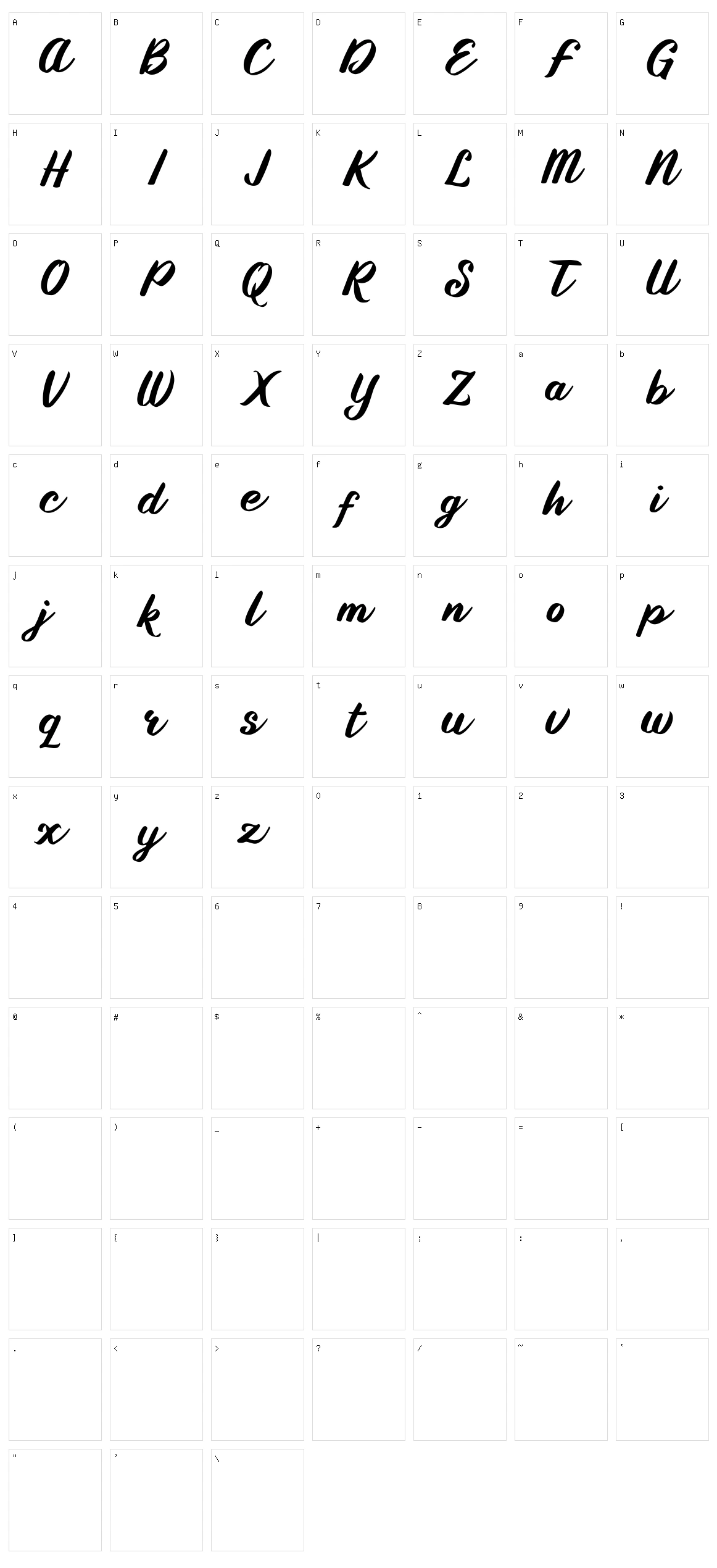 Bryan Khostang Character Set