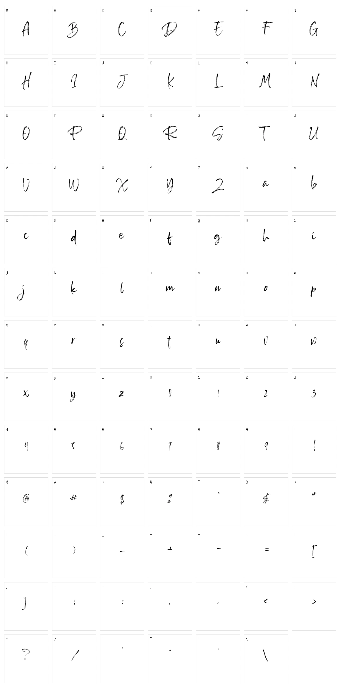 Sail Royals Character Set