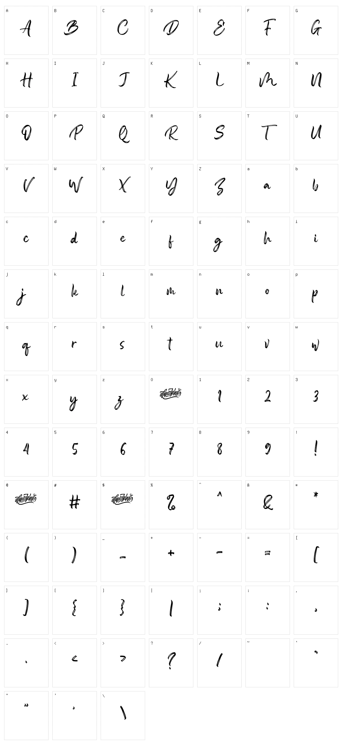 Someone Character Set