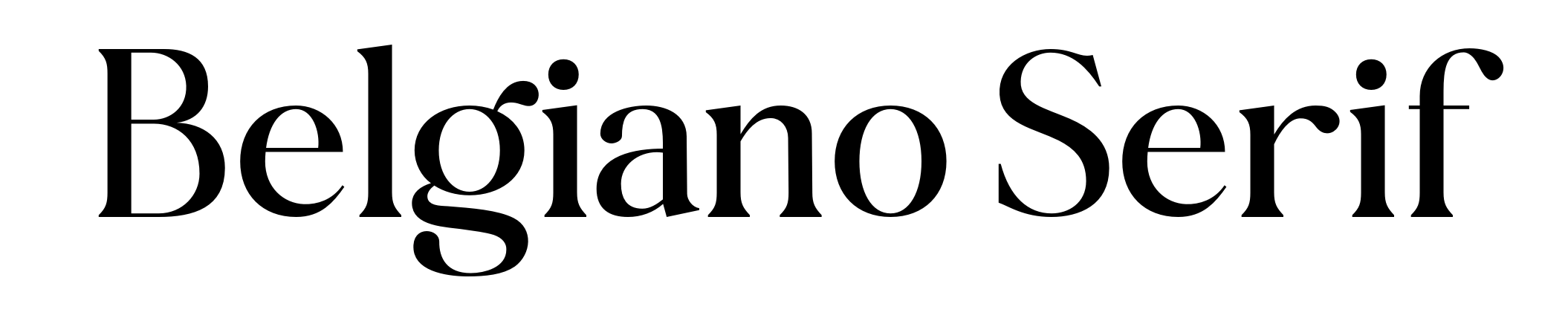 Belgiano Serif