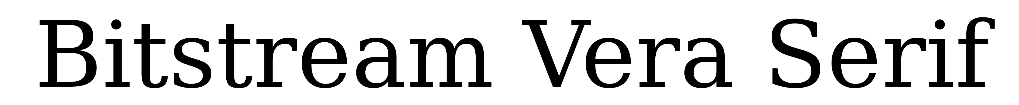 Bitstream Vera Serif