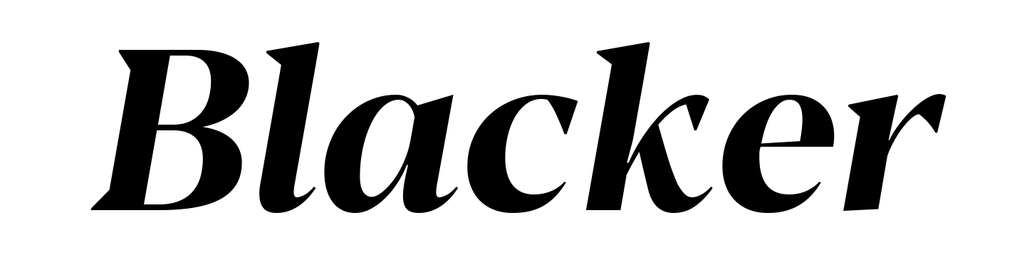 Blacker
