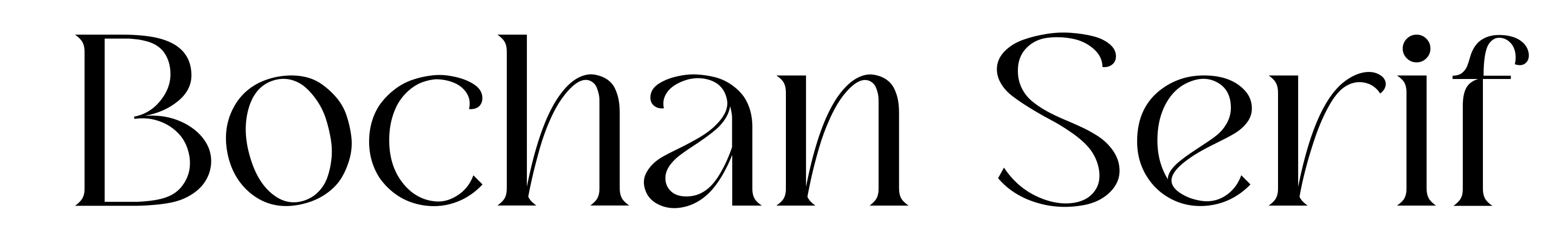 Bochan Serif