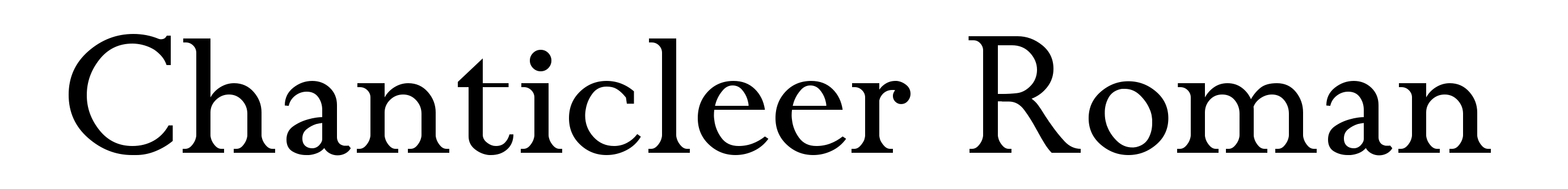 Chanticleer Roman