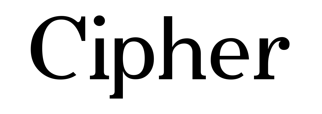 Cipher