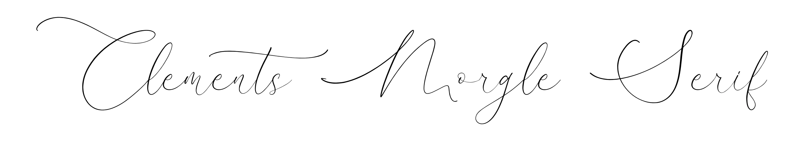 Clements Morgle Serif