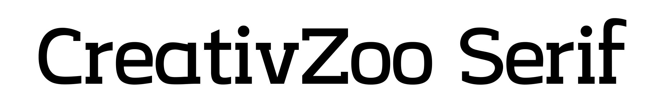 CreativZoo Serif