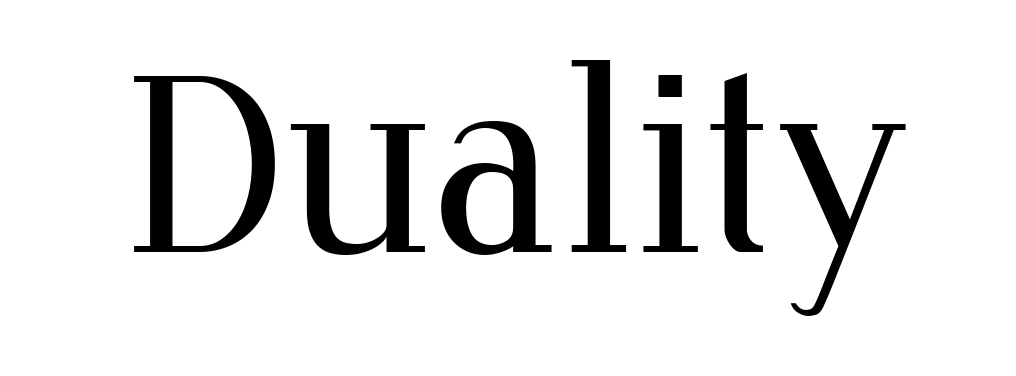 Duality