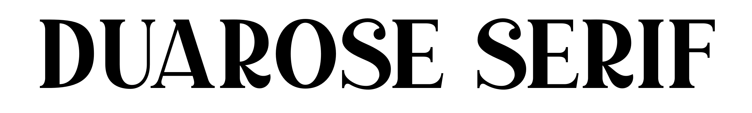 Duarose Serif
