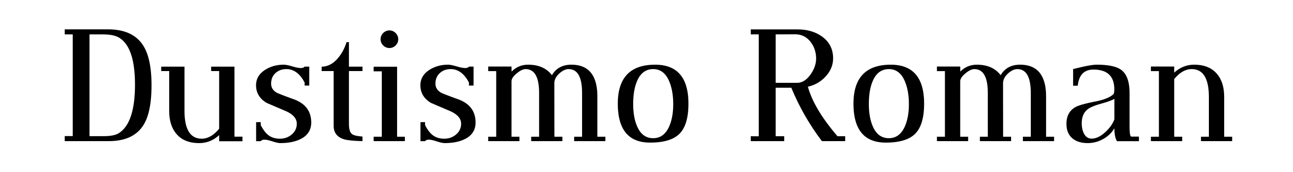 Dustismo Roman