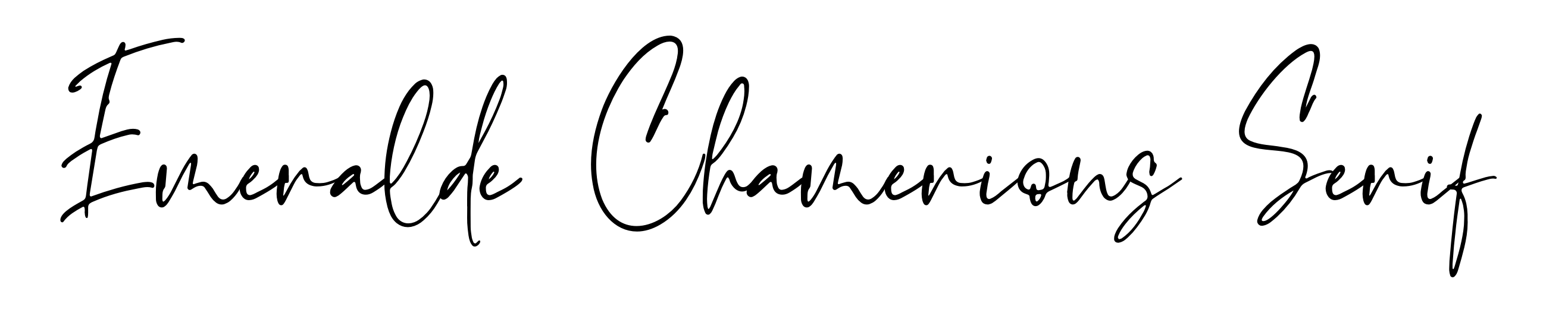 Emeralde Chamerions Serif