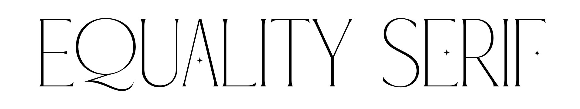 Equality Serif