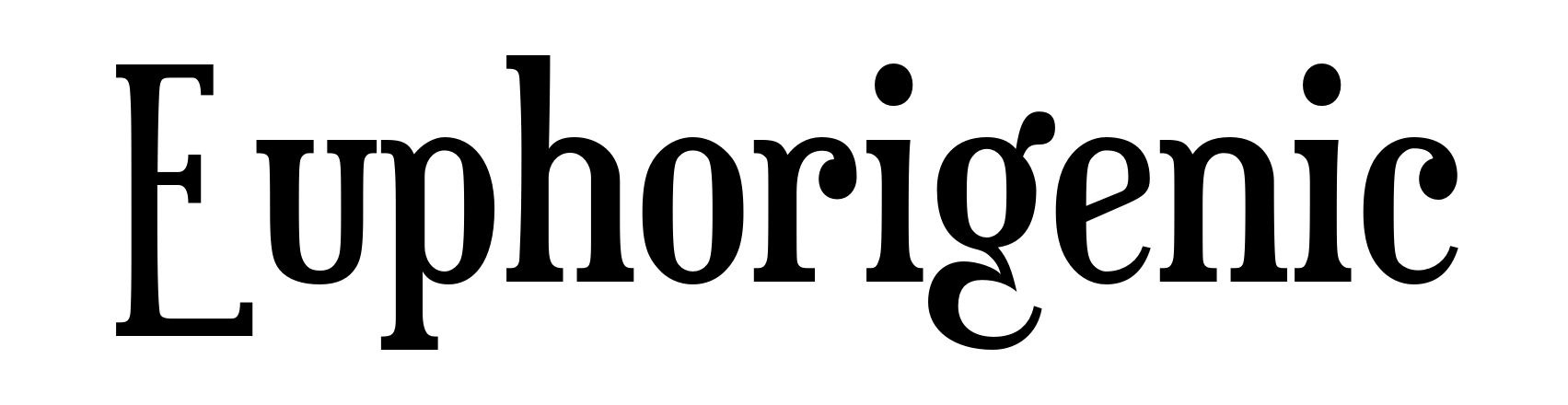 Euphorigenic
