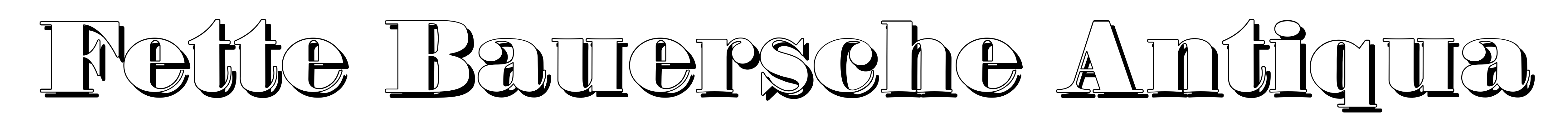 Fette Bauersche Antiqua