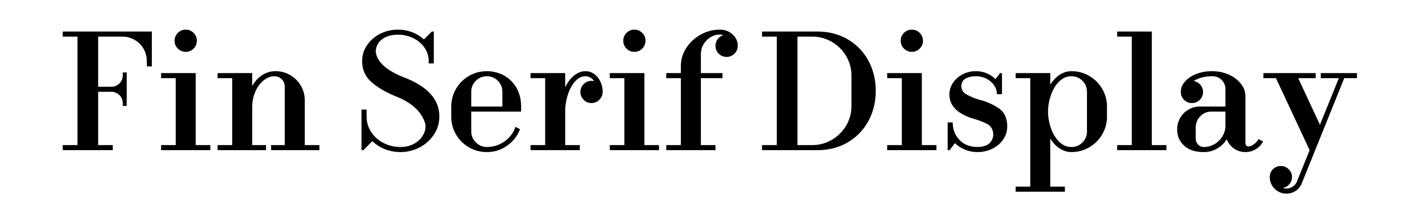 Fin Serif Display