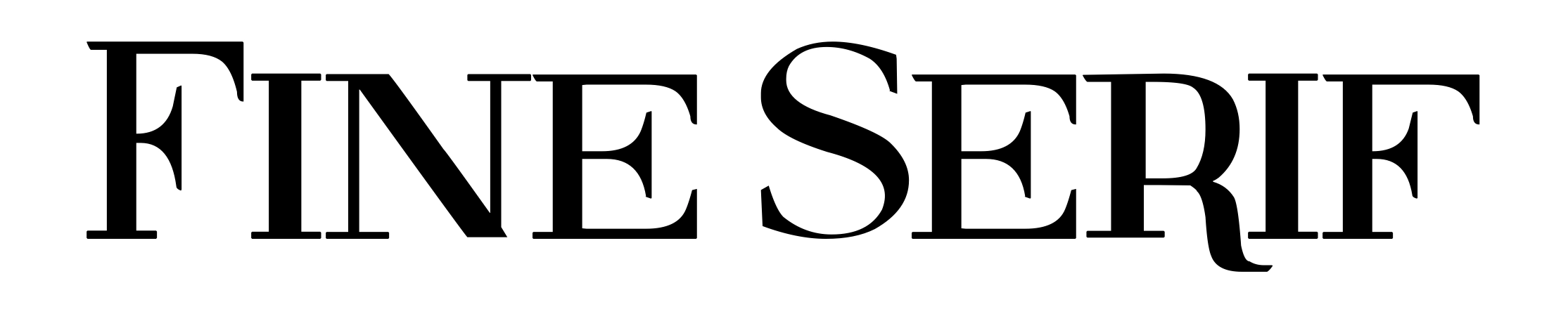 Fine Serif