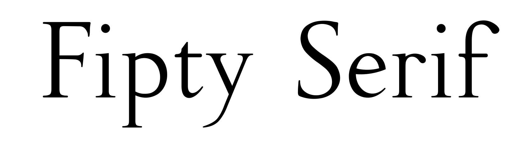 Fipty Serif