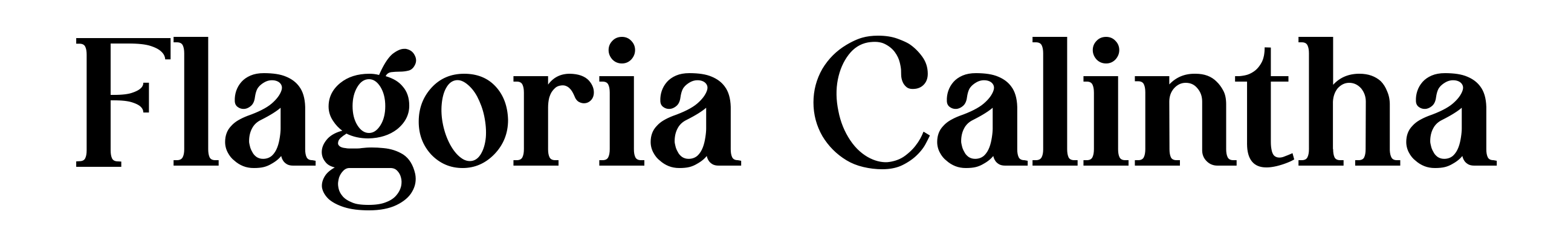 Flagoria Calintha