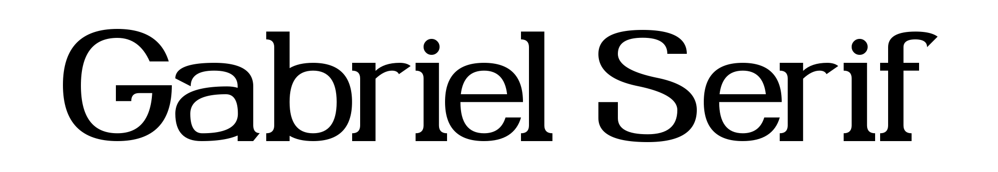 Gabriel Serif