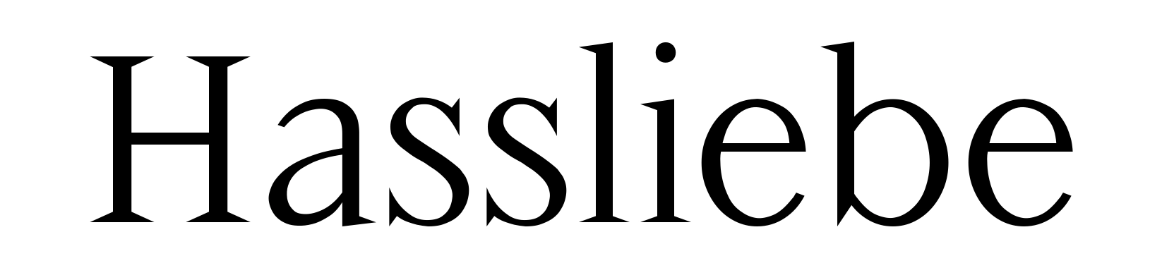 Hassliebe