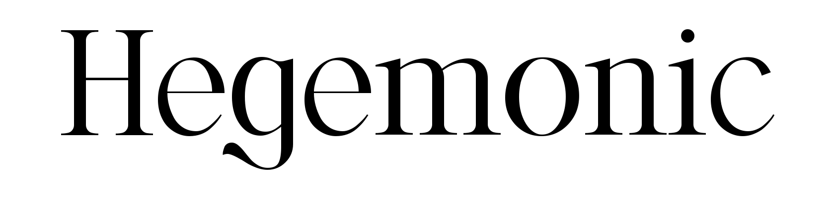 Hegemonic