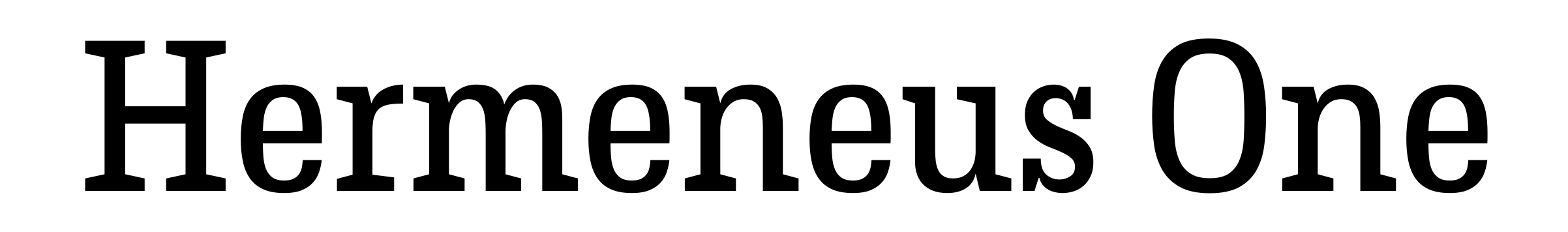 Hermeneus One