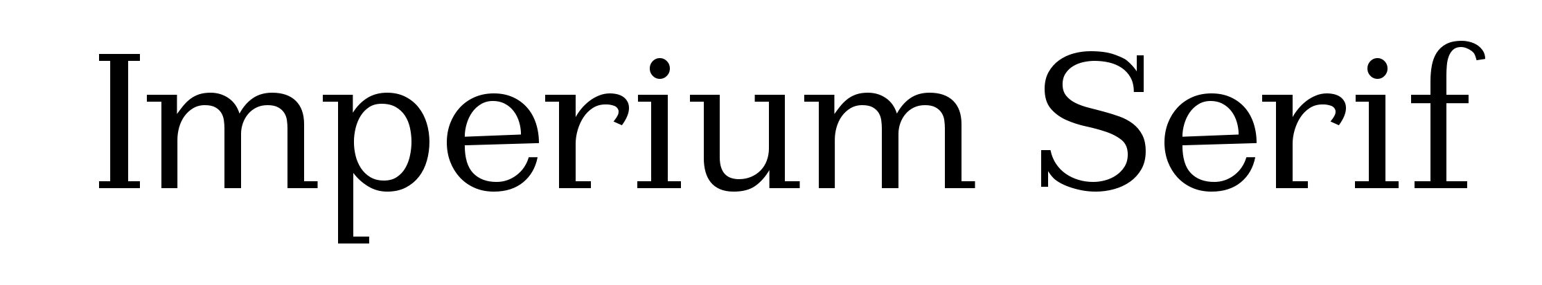 Imperium Serif