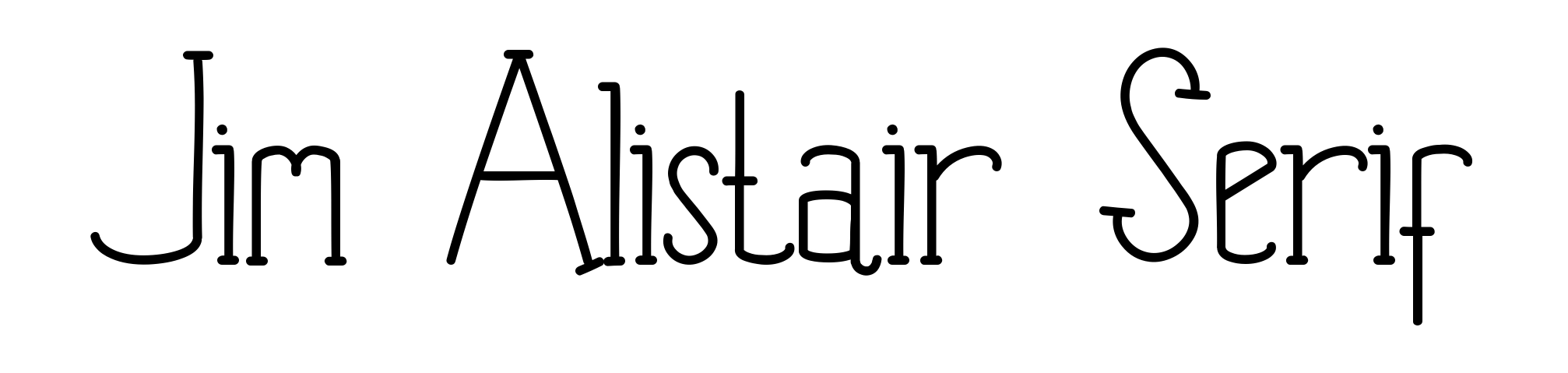Jim Alistair Serif