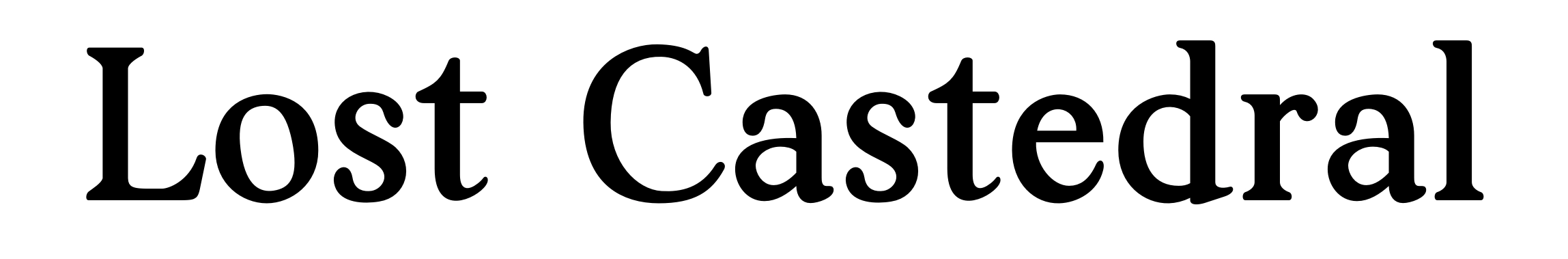 Lost Castedral