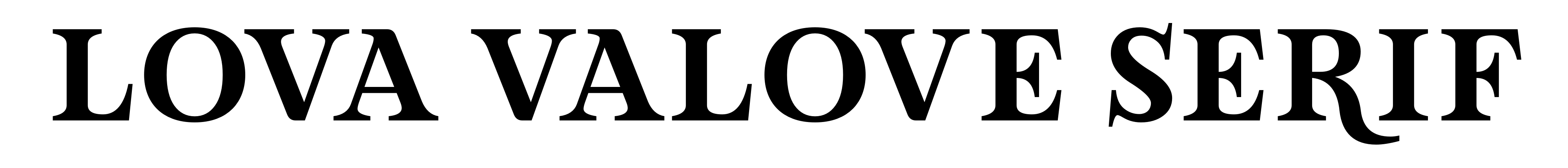 Lova Valove Serif