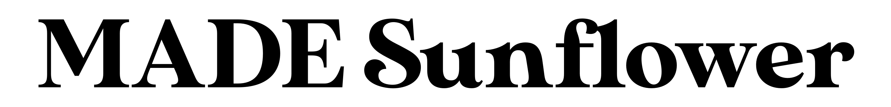 MADE Sunflower